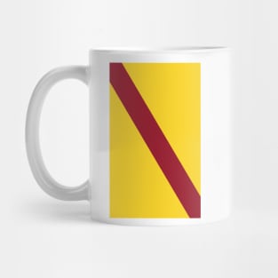 Motherwell 1973 - 76 Amber & Claret Mug